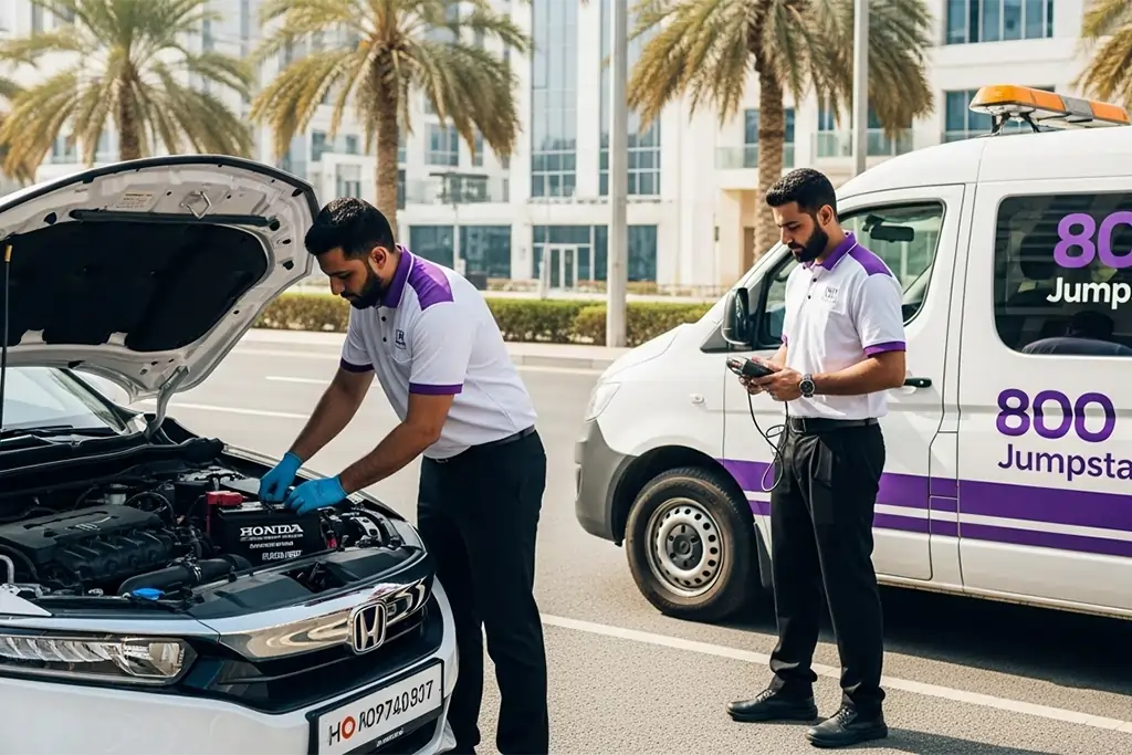 Our nearby roadside expert rushes to your location for immediate assistance